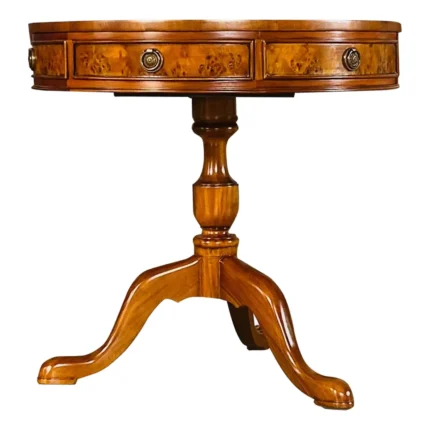 Niagara Furniture Burled Drum Table